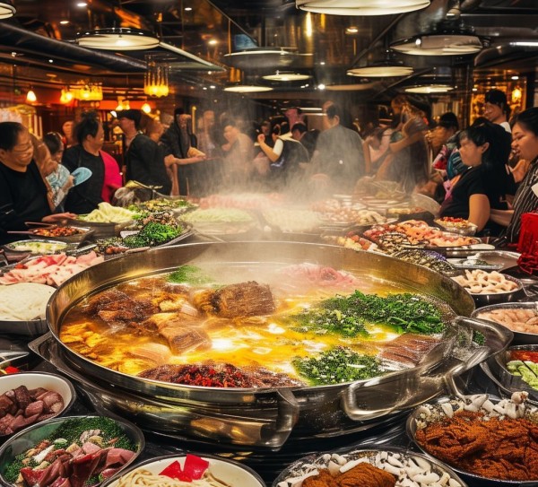 荣县好食寨火锅自助餐，一份独特的火锅之旅
